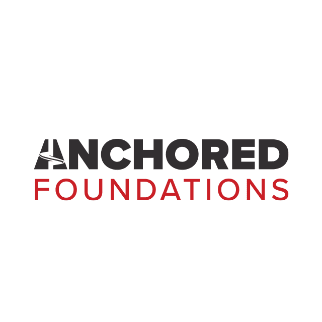 Construction Company Logo Design: Anchored Foundations - Beaufort, SC