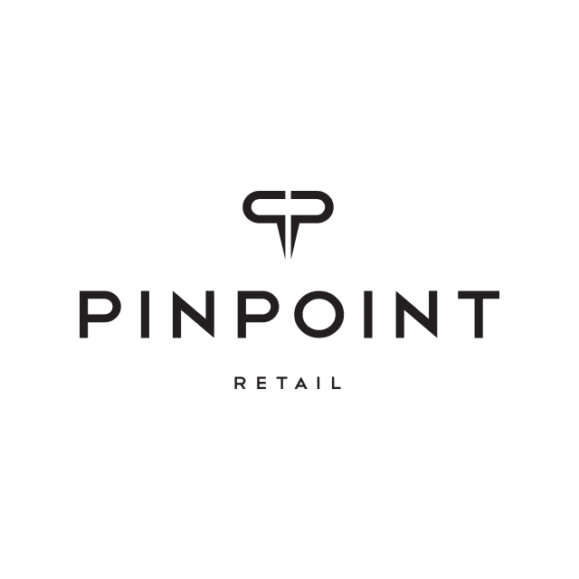 Commercial Real Estate Company Logo Design: Pinpoint Retail - Pittsburgh, PA