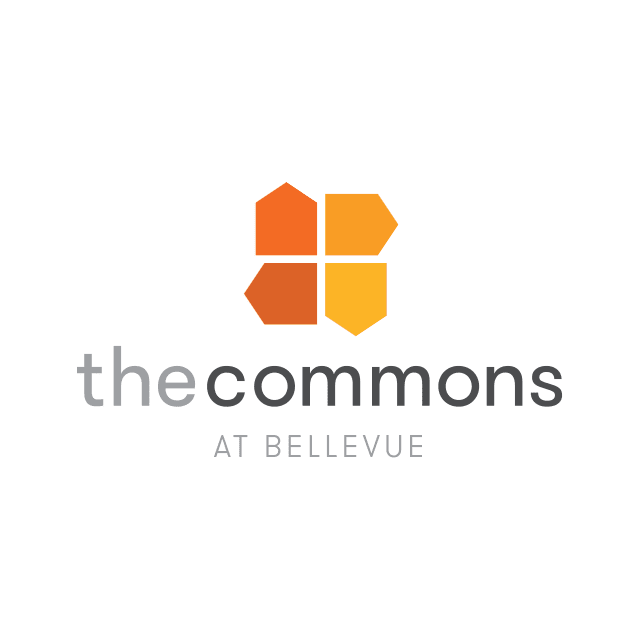 Apartment Complex Logo Design: The Commons - Bellevue, PA